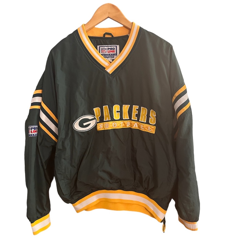 VTG Green Bay Packers Starter Pullover Size L